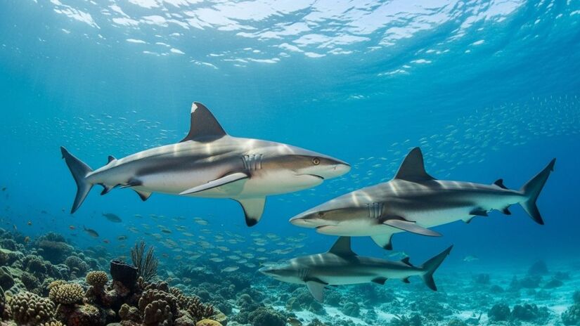As chances de um ataque de tubarão no estado são extremamente baixas