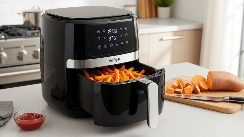 O painel tátil oferece dez programas automáticos que facilitam o uso no dia a dia