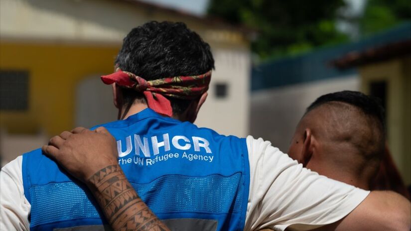 Alfonso Herrera veio à COP30 para "plantar essa semente nos jovens", usando a visibilidade de sua carreira para alertar sobre a situação extremamente vulnerável dos refugiados/Reprodução/Instagram