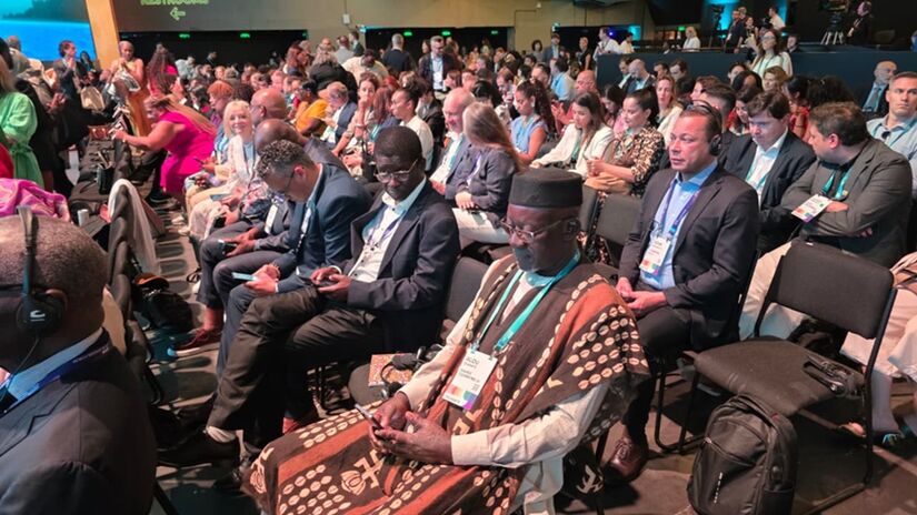 Cubatão no cenário internacional: prefeito César Nascimento participa do Fórum Global de Líderes Locais, no Rio de Janeiro, reforçando o compromisso da cidade com o futuro do clima (Divulgação/PMC)