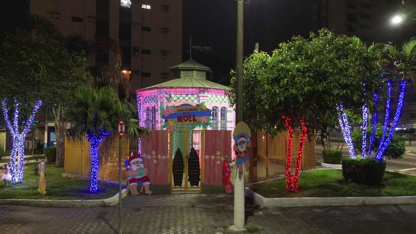 Casa do Papai Noel promete momentos encantadores / Divulgação/PMSV