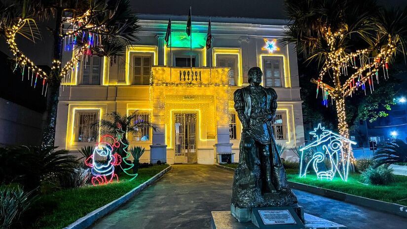 Prefeitura da cidade também aguarda a chegada do Natal / Divulgação/PMSV