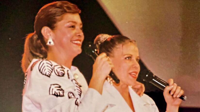 A química entre Ione e Claudete foi tão grande que a parceria, iniciada no Mulheres em 1980, se tornou um sinônimo de sucesso na televisão, mantendo-se unida até 1996/Reprodução/Instagram