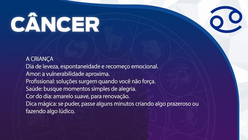 Previsão para Câncer / Arte/DL 