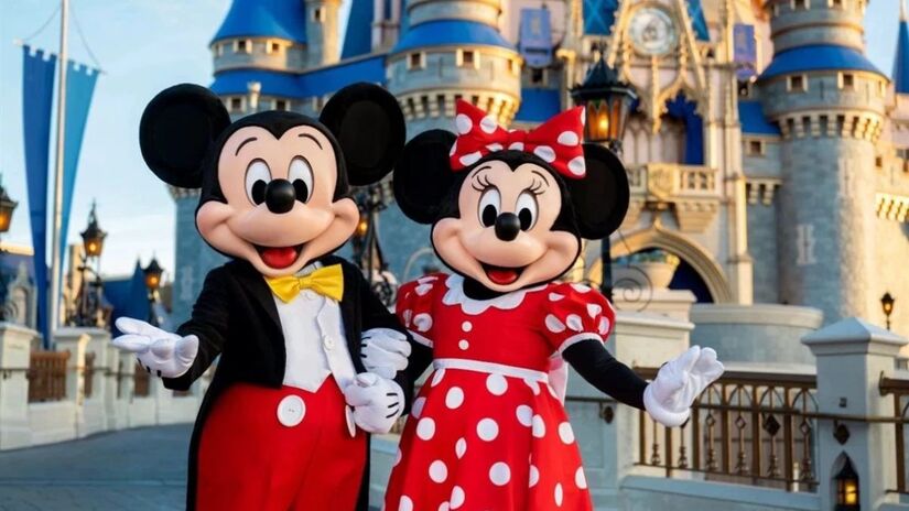 O complexo Walt Disney World, em Orlando, é composto por quatro parques temáticos principais: Magic Kingdom, Epcot, Hollywood Studios e Animal Kingdom/Divulgação