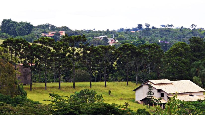 Um pouco da paisagem rural no município / João Batista Shimoto/Wikimedia Commons