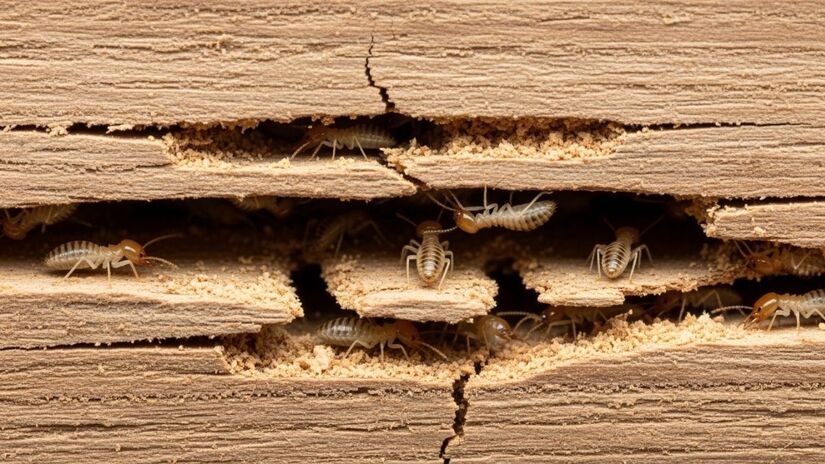 Além disso, deve-se aplicar verniz ou tinta protetora nas superfícies expostas (Imagem Gerada por IA e meramente ilustrativa/Image FX)