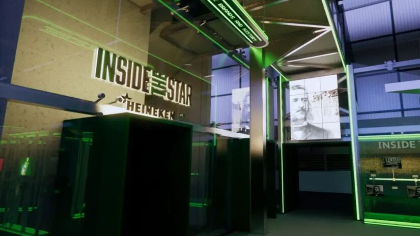 Rotulado como "Inside The Star Serra da Canastra", a atração será totalmente imersiva (Heineken/Divulgação)