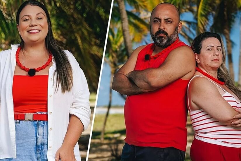 Família Rocha: Nathalia e Diego tentam manter a paz, mas Mônica não vai dar moleza (Divulgação)