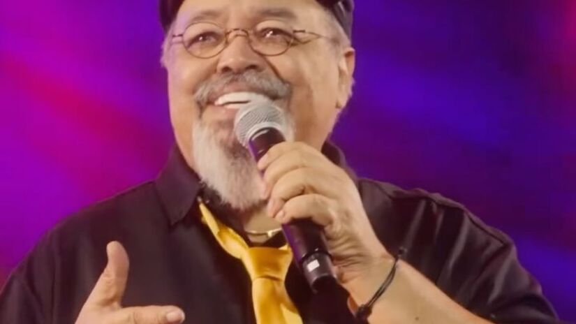 Em setembro, Aragão celebrou seus 50 anos de carreira com show gratuito no Rio/Reprodução/Instagram