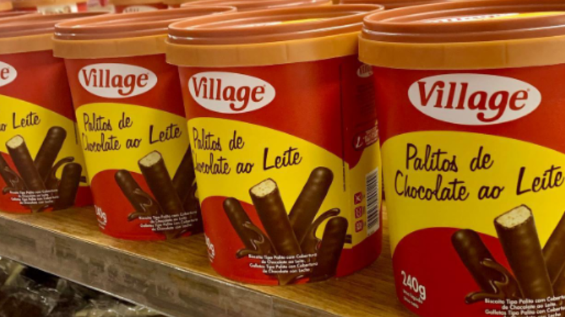 Em 1980, com o sucesso na fabricação dos panetones, a Village resolveu investir na produção de chocolates como bombons, ovos de páscoa e palitos (Reprodução/Instagram/CEPAM)