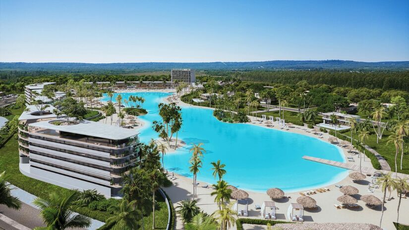 Projetos de lazer com praias artificiais oferecem experiências de resort em centros urbanos / Divulgação/Crystal Lagoons