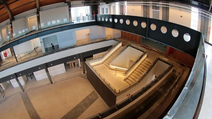 Espaço criativo: o mezanino vai reunir ateliês, estúdios de tatuagem, coworking e exposições (Divulgação/PMS)