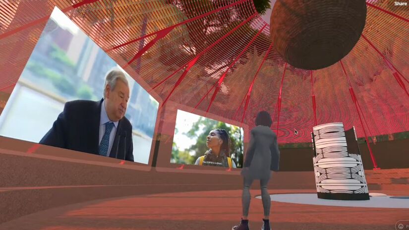 O metaverso Maloca promete levar o debate indígena até você/Reprodução