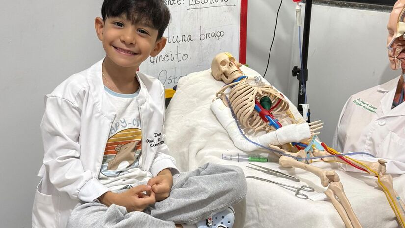 A ida do influenciador ao Senado repercutiu nas redes, com debates sobre o papel de jovens criadores de conteúdo na comunicação em saúde/Reprodução/Instagram