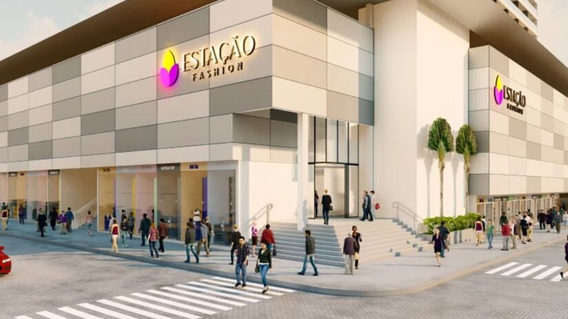 A primeira parte do Shopping vai ser inaugurada nas próximas semanas (Shopping Estação Fashion/Reprodução)