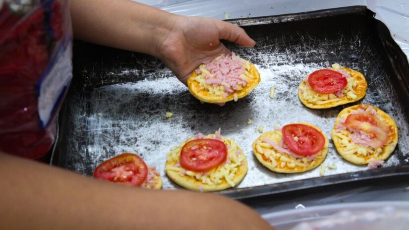 A atividade mostrou que o aprendizado também pode ser saboroso / Divulgação/PMSV
