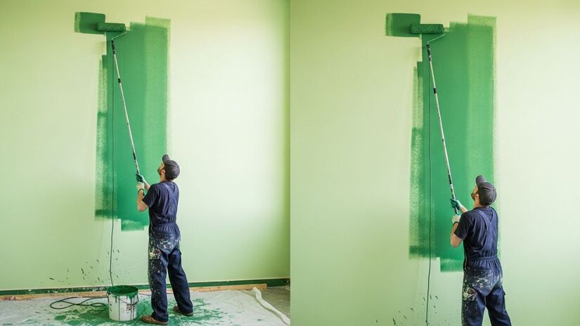 Após impermeabilizar, a escolha da tinta de acabamento é a camada final de proteção (Image FX/Imagem feita por IA)