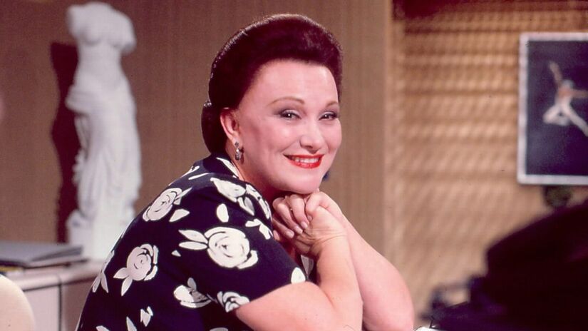 Neiva (Nicette Bruno) / TV GLOBO/Nelson Di Rago