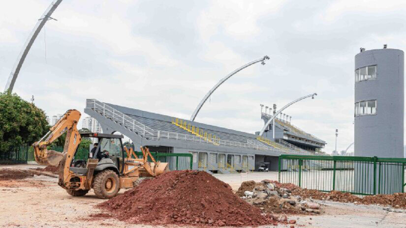 A intervenção inclui a revitalização das arquibancadas, camarotes e da pista principal / Divulgação/GL events/Marcel Uyeta