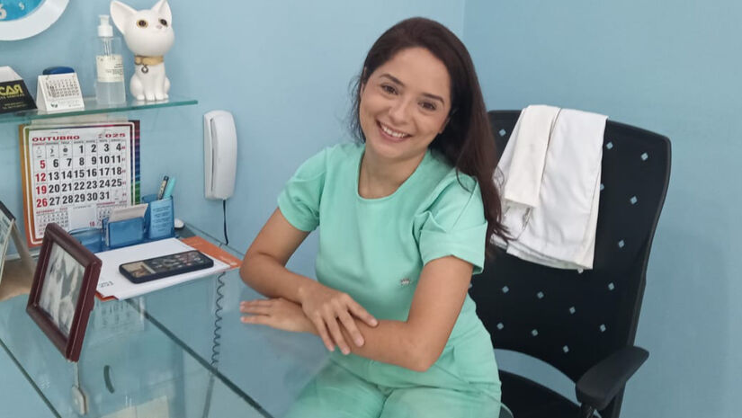 Lais revela que tem utilizado essa nova técnica em cães e gatos / Divulgação/Nayara Martins