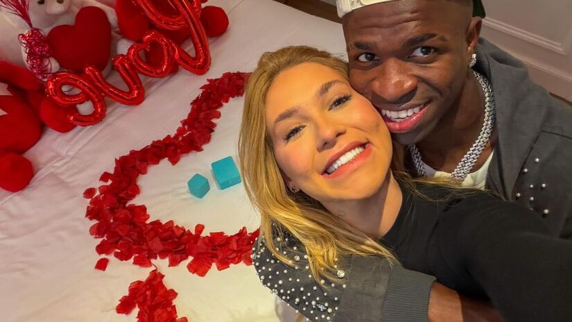Virginia Fonseca confirmou o namoro com o jogador Vini Jr. após dias de folga em Madri/Reprodução/Instagram