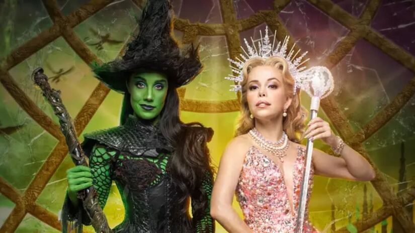 As atrizes Fabi Bang e Myra Ruiz alegaram que foram 'proibidas' de chegarem perto do elenco durante evento em São Paulo (Divulgação)