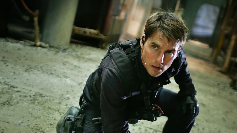 Tom Cruise teria de pedir uma autorização direta a Donald Trump para o projeto ser autorizado a sair do papel (Paramount Pictures/Divulgação)