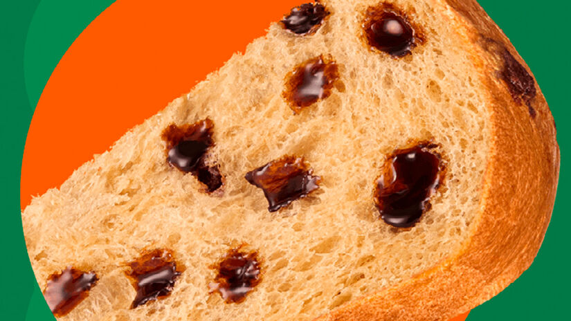 Brasil Cacau Panettone Gotas 400 g  R$ 49,99 - Divulgação