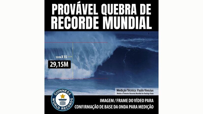 Entretanto, o recorde ainda ser&aacute; analisado pela equipe do Guinness (Divulga&ccedil;&atilde;o)