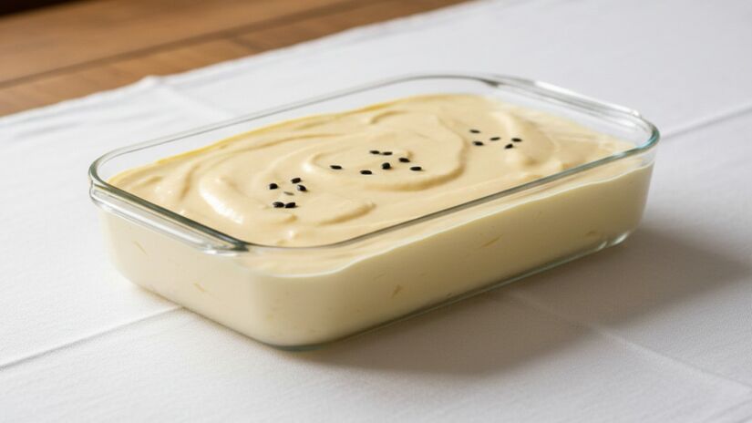 O mousse de maracujá agrada por ser leve e refrescante. Seu sabor equilibrado faz com que seja uma escolha comum após refeições mais pesadas, mantendo popularidade ao longo dos anos / Imagem ilustrativa gerada por IA