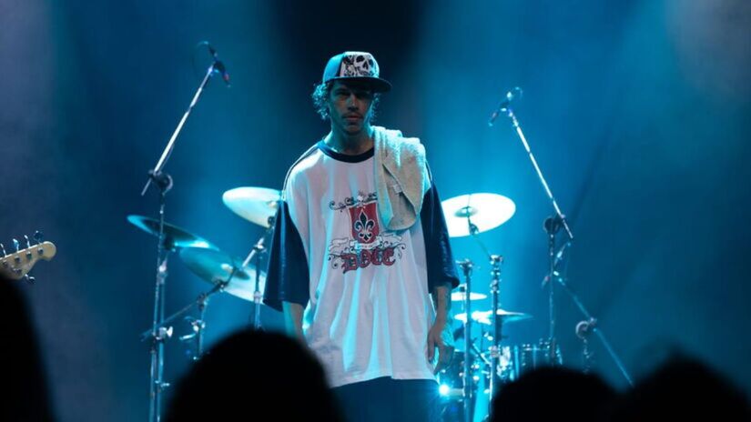 O mesmo pode-se dizer de 'Chorão: Só os Loucos Sabem', que é estrelado por José Loreto (Ariela Bueno/Divulgação)