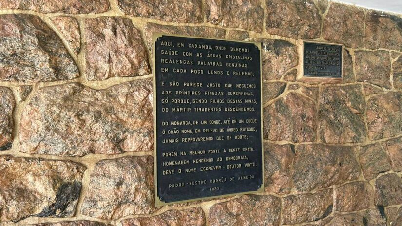 Cada fonte de Caxambu possui composição e propriedades únicas /Júlia Macêdo/DL