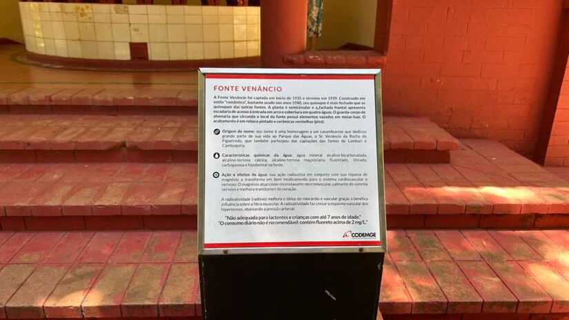 Caminhar pelo centro é mergulhar na história das águas minerais brasileiras /Júlia Macêdo/DL