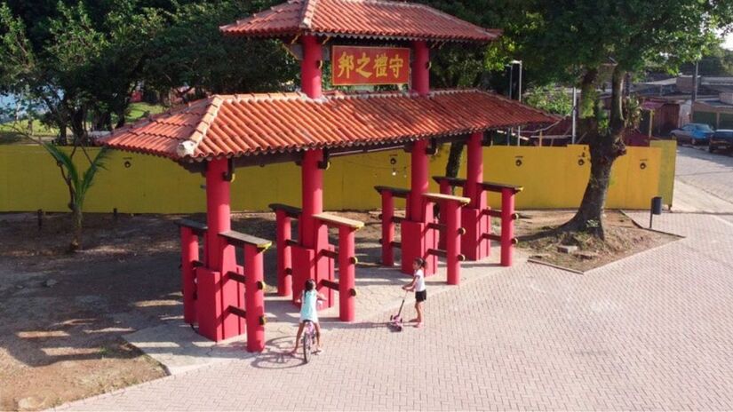 Em 1911, surgiu em São Vicente a primeira vila de pescadores japoneses, constituída de barracos com telhado de zinco/ Divulgação