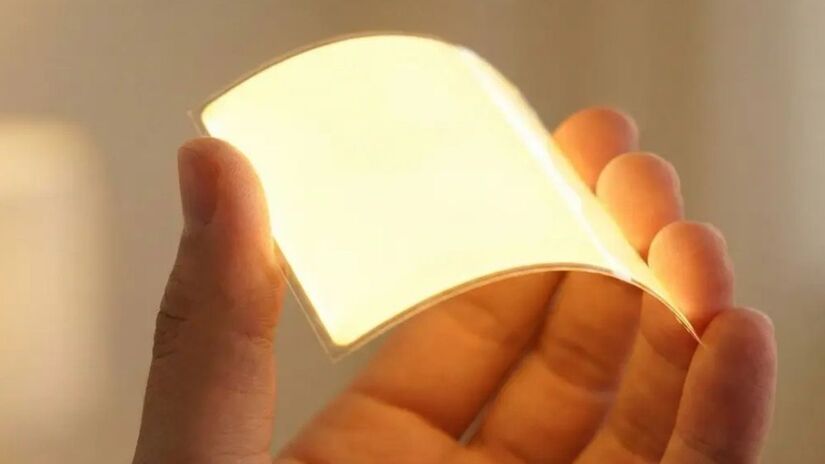  Mais do que iluminação, o OLED integra design, arquitetura e tecnologia, transformando móveis, veículos e ambientes em fontes de luz/Reprodução Internet