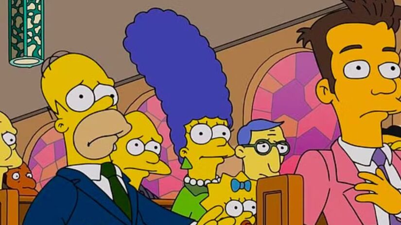 Ainda de acordo com 'Os Simpsons' os humanos poderão começar a dar passos interessantes na sua viagem para Marte (20th Century Studios/Divulgação)