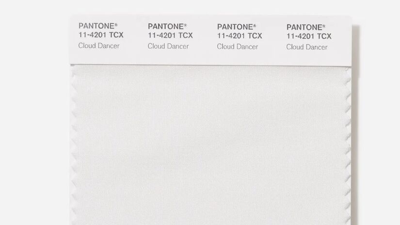 A cor do ano aposta na serenidade: um branco aerado que remete às nuvens e convida ao descanso consciente/Divulgação