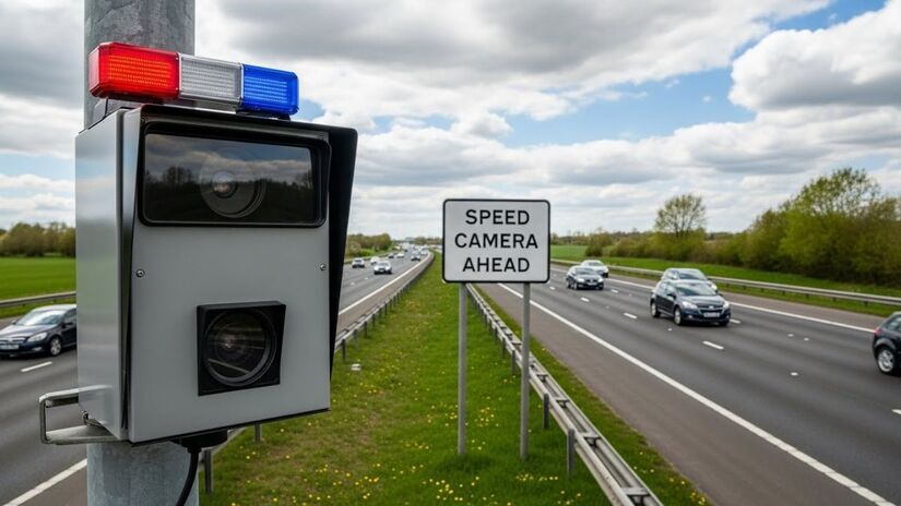 Radar na Avenida Prestes Maia registrou 53.849 multas em 2024 / ImageFX