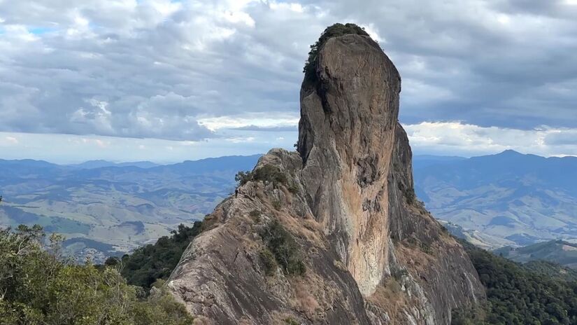 Altitude de cerca de 1.900 metros e vista panorâmica
