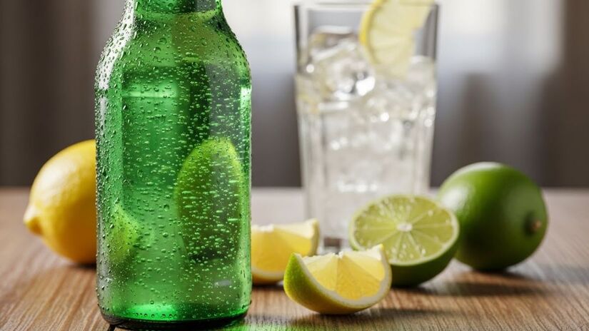 Destacava-se pelo sabor intenso de limão e pelas garrafas de vidro