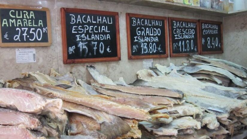 Tipos de bacalhau variam em qualidade e preço, fator que influencia diretamente no preparo e na dessalga do peixe/ Happolati/Wikimedia Commons