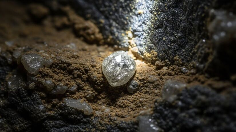 Dois adolescentes de 16 anos encontraram um diamante raríssimo em Serra Leoa (imagens ilustrativas) / ImageFX