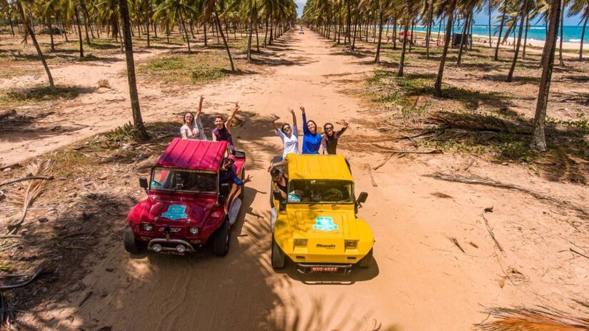 
Planejar a visita para o período de maré baixa ou vazante, momento em que as formações naturais ficam com menos água e mais visíveis/Divulgação Prefeitura