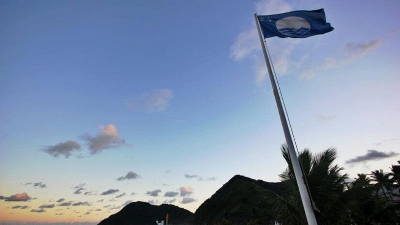 Única praia do litoral paulista com a certificação