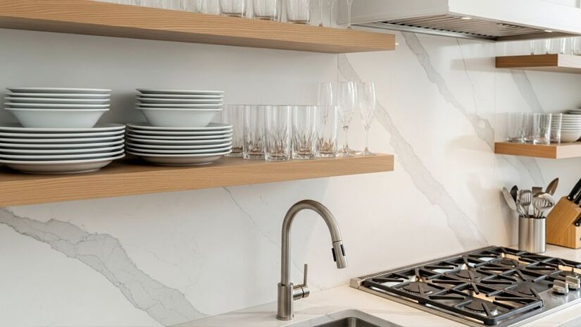 A praticidade no acesso aos utensílios diários é um dos maiores benefícios funcionais da mudança