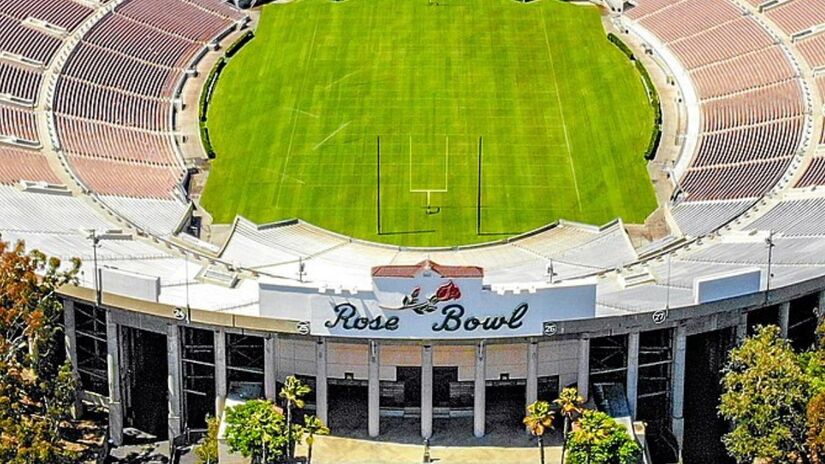 O Rose Bowl entrou para a história ao receber a final da Copa do Mundo masculina de 1994, entre Brasil e Itália /Getty imagens