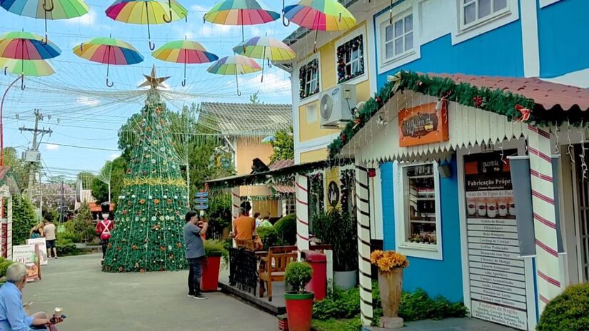 A Pequena Finlândia reúne atrações gastronômicas famosas, como a sorveteria Fuê e a Tonttulakki Suklaat