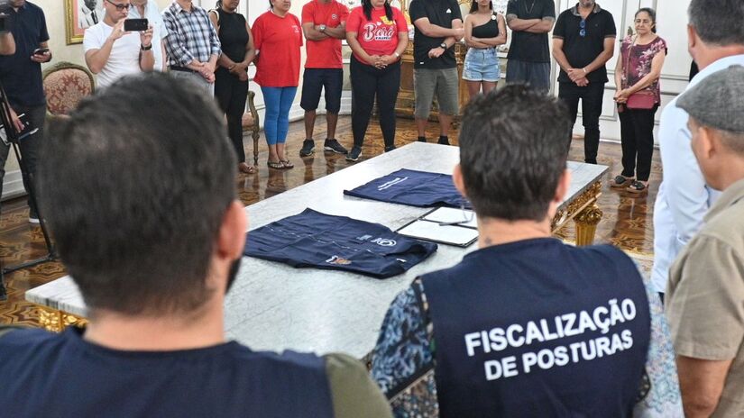 Prefeito Rogério Santos destaca que o decreto é resultado de diálogo e busca por convivência equilibrada.
Foto: Henrique Teixeira 