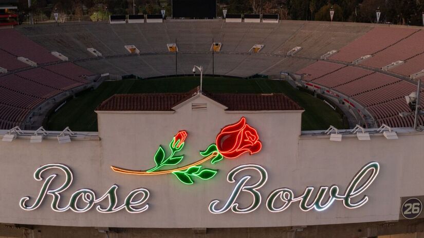Além do tradicional jogo universitário "Rose Bowl Game", o estádio já sediou shows gigantes, como The Rolling Stones, U2 e Beyoncé, além de eventos culturais, festivais e até a final da Copa do Mundo Feminina de 1999/ Getty imagens